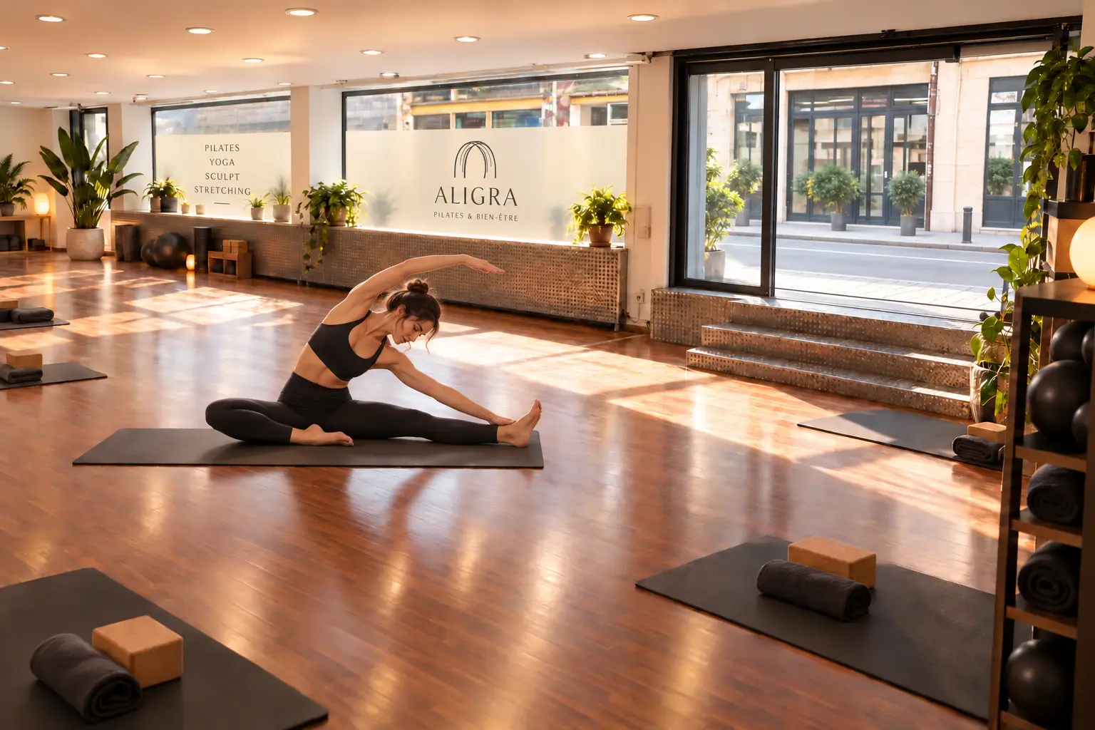 Stretching chez ALIGRA